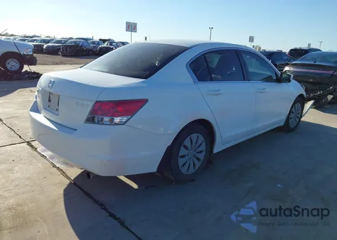 2009 Honda Accord 2.4 Lx z USA, uszkodzony, nr VIN JHMCP26359C014847